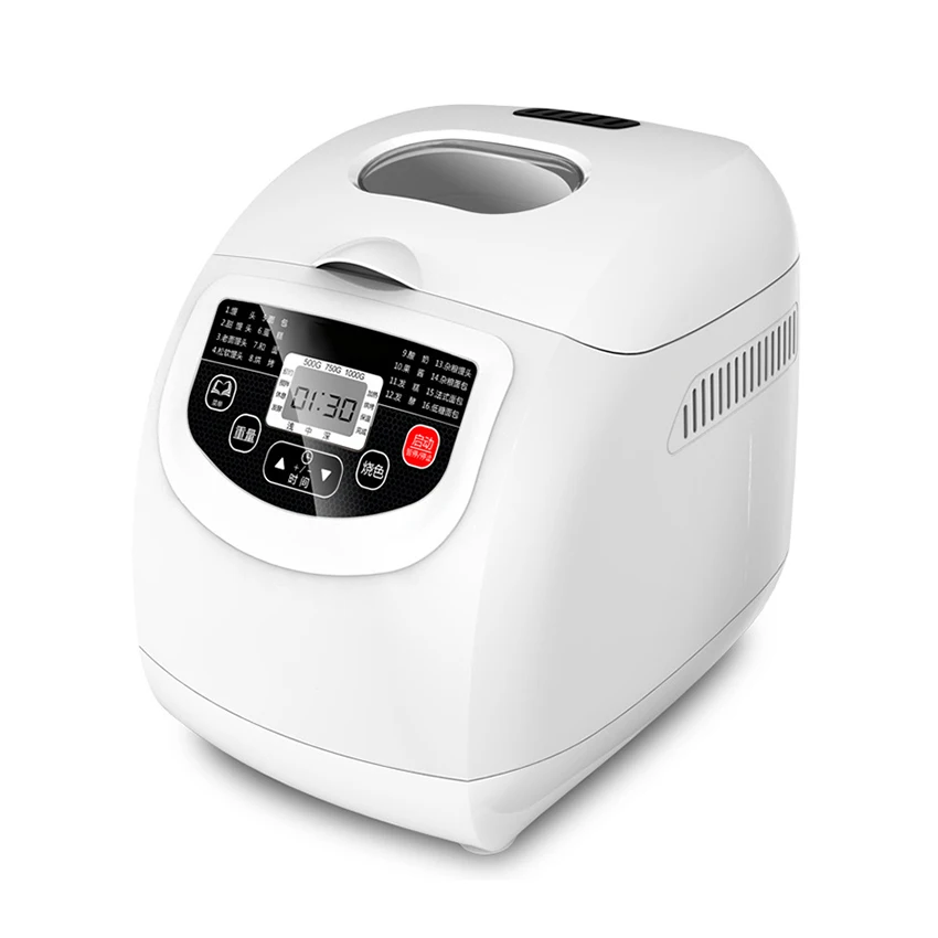 220V Full-Automatic Electric Multifunctional Bread Machine Toaster Steamed Bread Maker Dough Mixing Fermenting Machine Mixer