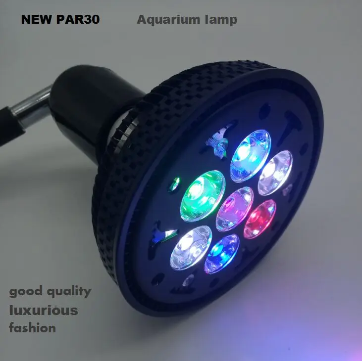 Профессиональный светодиодный светильник для аквариума PAR30 новый выращивания