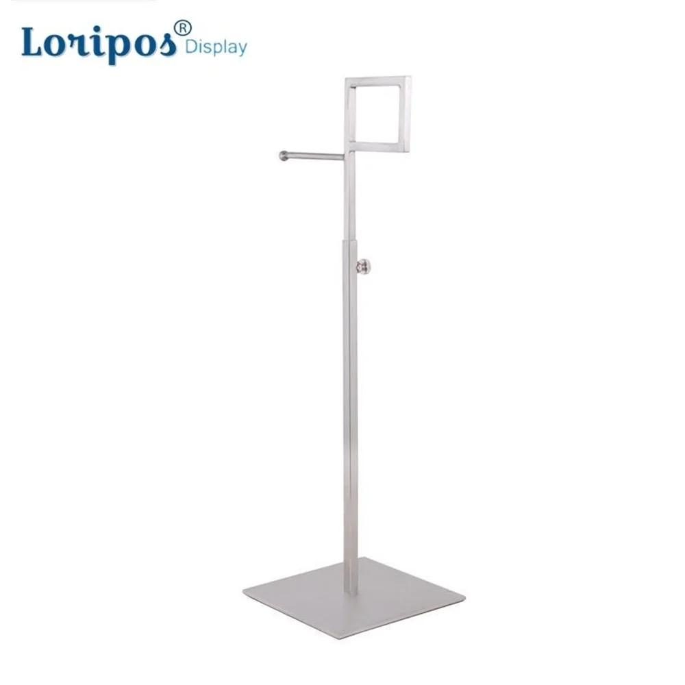 

Металлическая Витрина для женских шарфов, регулируемая полка для магазина одежды, настольная Мужская витрина для галстуков, органайзер для...