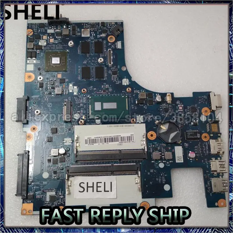 SHELI для Lenovo G40-80 материнская плата с I5-5200U ACLU3 ACLU4 NM-A361 5B20H12572 | Компьютеры и офис