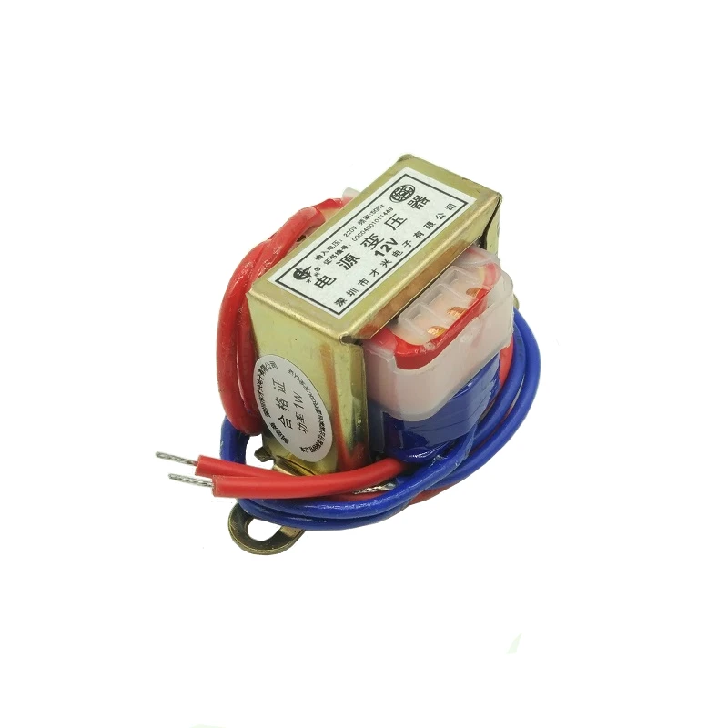 AC 6V 9V 12V 15V 18V 24V Выходное напряжение 1W EI медный сердечник вход 220V 50Hz ~ 60Hz