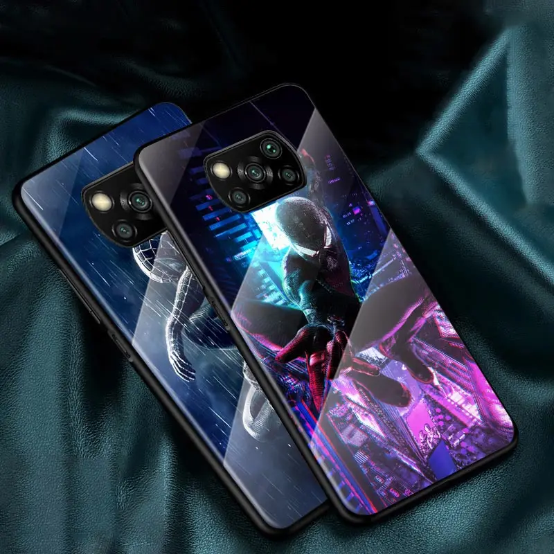 Чехол из закаленного стекла для Xiaomi POCO F3 F2 X3 NFC X2 M2 Pro | Мобильные телефоны и