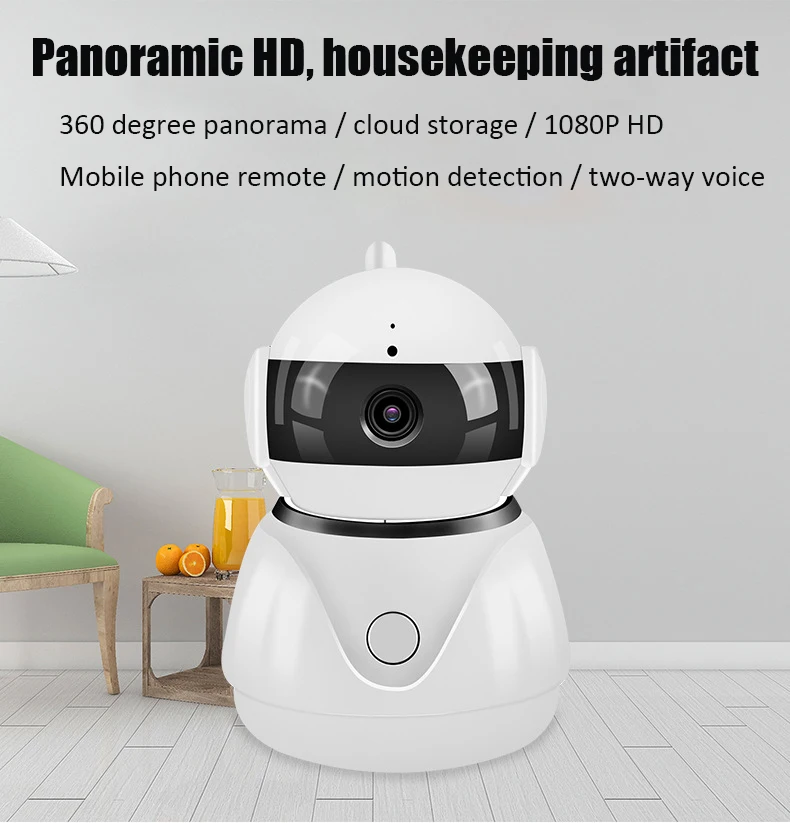 KuWfi HD IP камера 1080P 2MP беспроводная WIFI домашняя безопасности Детский монитор Мини
