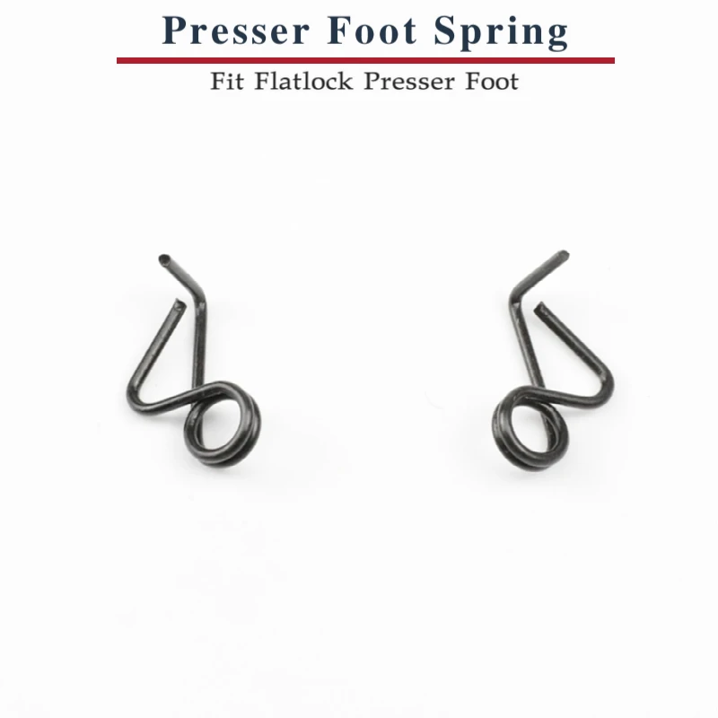 Левая/правая пружина для плоской прижимной лапки Siruba F007 C007 Pegasus W500 W600 Запчасти для швейной машины аксессуары