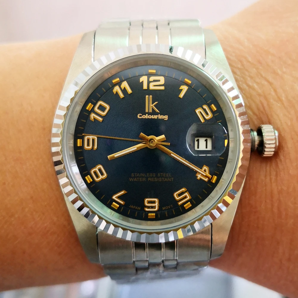 Наручные часы IK 5ATM для дайвинга мужские Известные Роскошные наручные ведущей