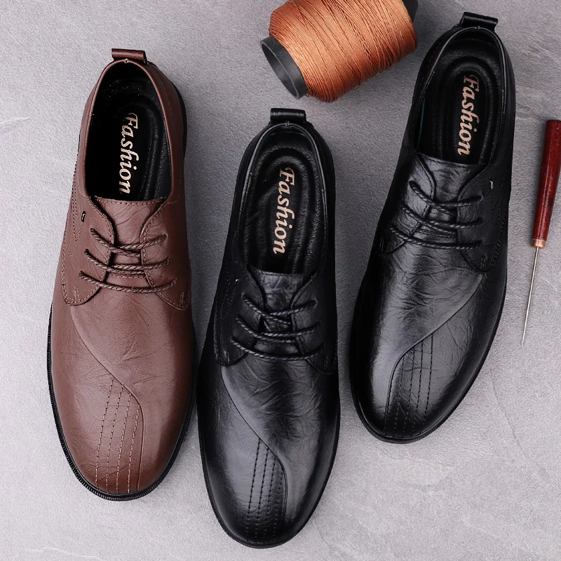 

mens hot Mens sale zapatos 2020 casuales sapato shoe mens casual man black causal hombre informales leather masculino de flat