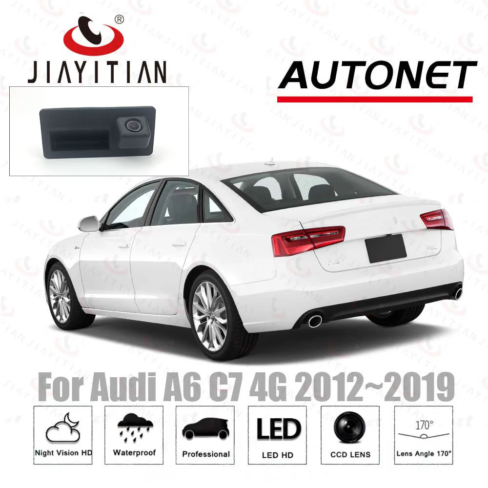 JIAYITIAN камера заднего вида для Audi A6 C7 4G 2012 2013 2014 2015 2016 2017 ccd багажника резервная