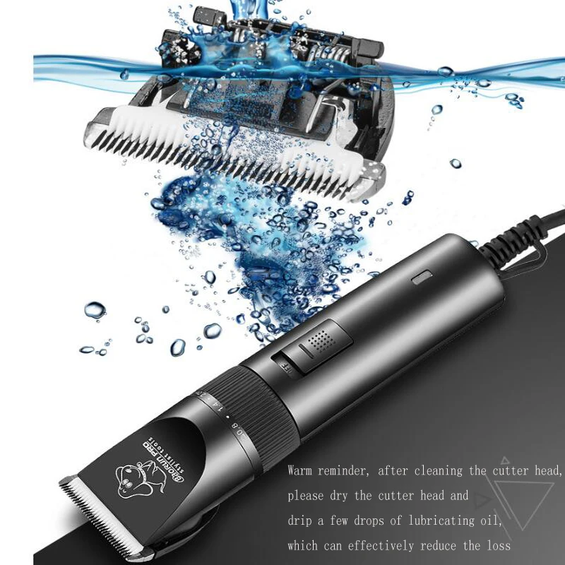Высокая Мощность профессиональная электрическая машинка для стрижки домашних