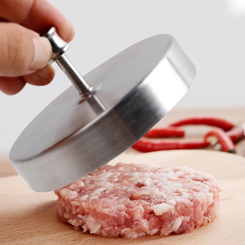 

Hamburger Press Round Hamburger Maker Meat Beef Burger Press 304 Stainless steel Non-Stick Patty Maker Mold Kitchen Tool