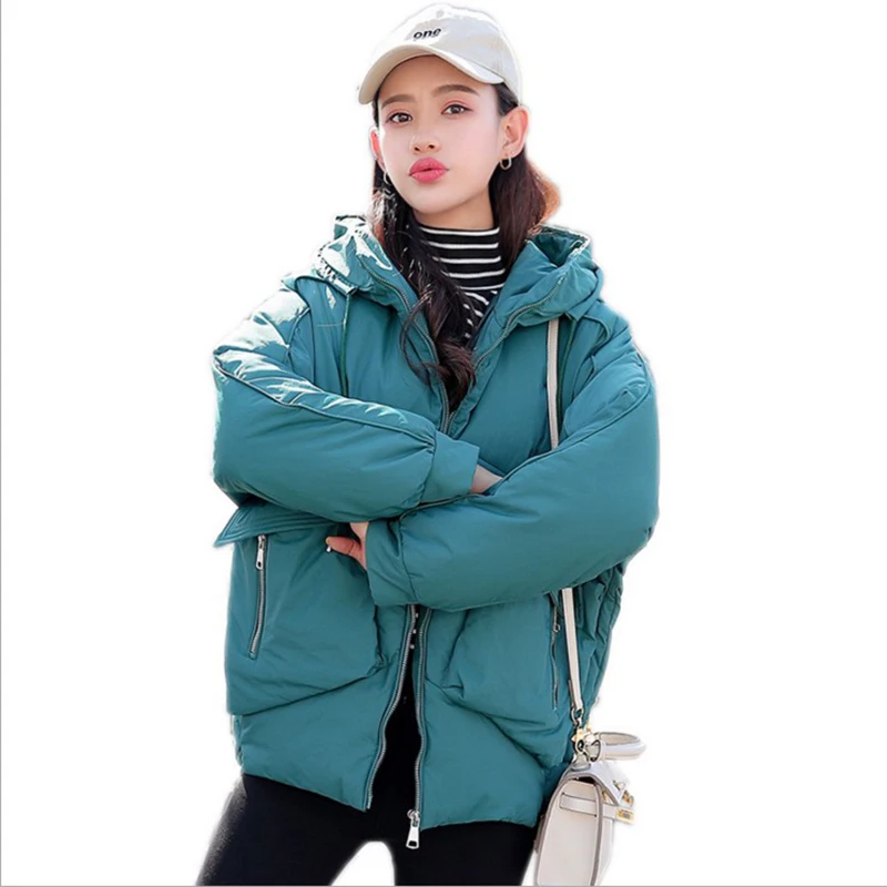 

winter jacket women abrigos mujer invierno 2019 outerwear short wadded female padded parka women's over coat jaqueta feminina