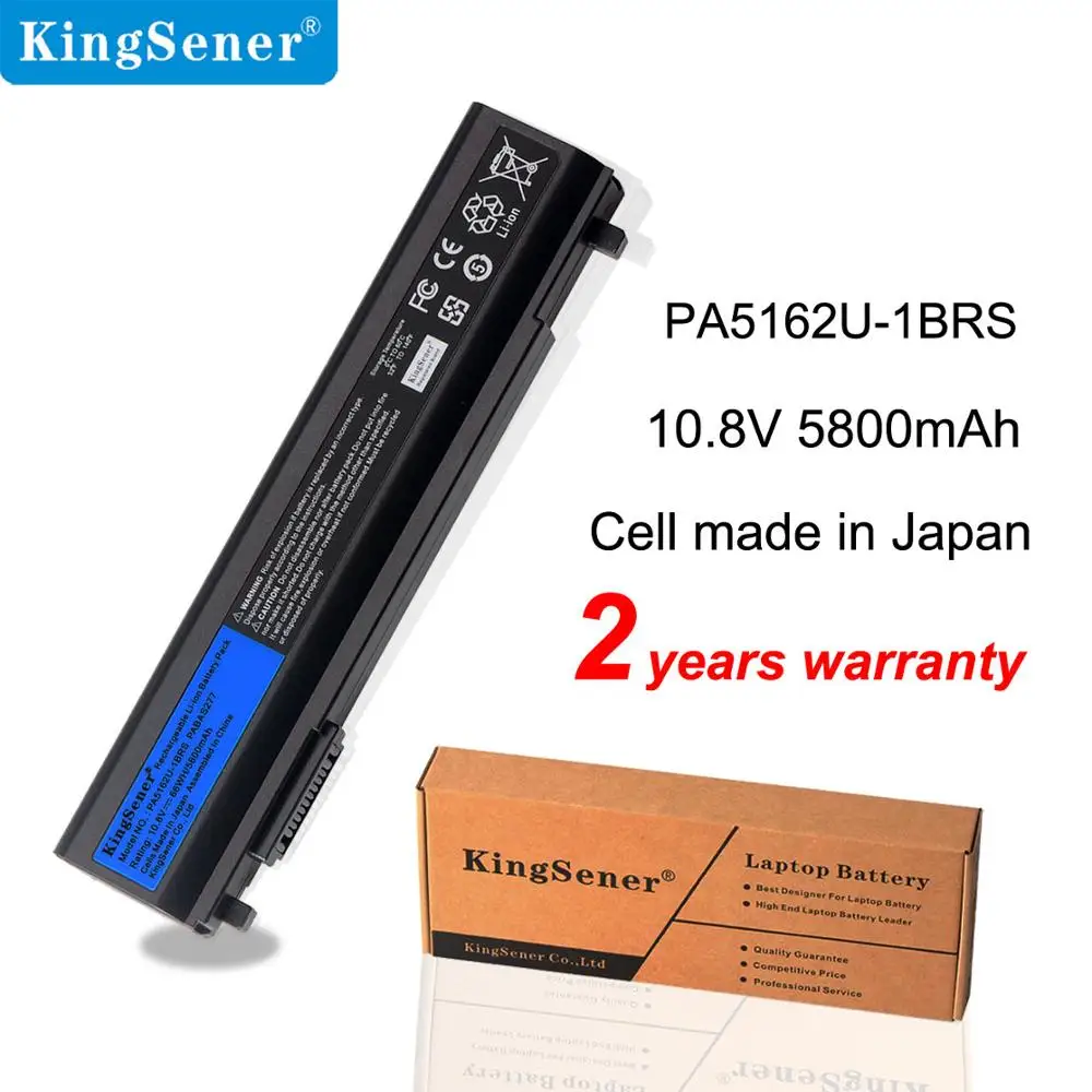 Аккумулятор KingSener PA5162U для ноутбука Toshiba Portege R30 A PABAS277 10 8 V 5800mAh 66WH японские