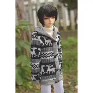 Wamami серый шерстяной кардиган с капюшоном для девочек 13 SD10 BJD Dollfie
