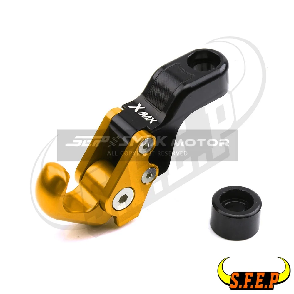 Мотоцикл с ЧПУ Алюминиевый сплав багажные крючки шлем боковое зеркало крюк