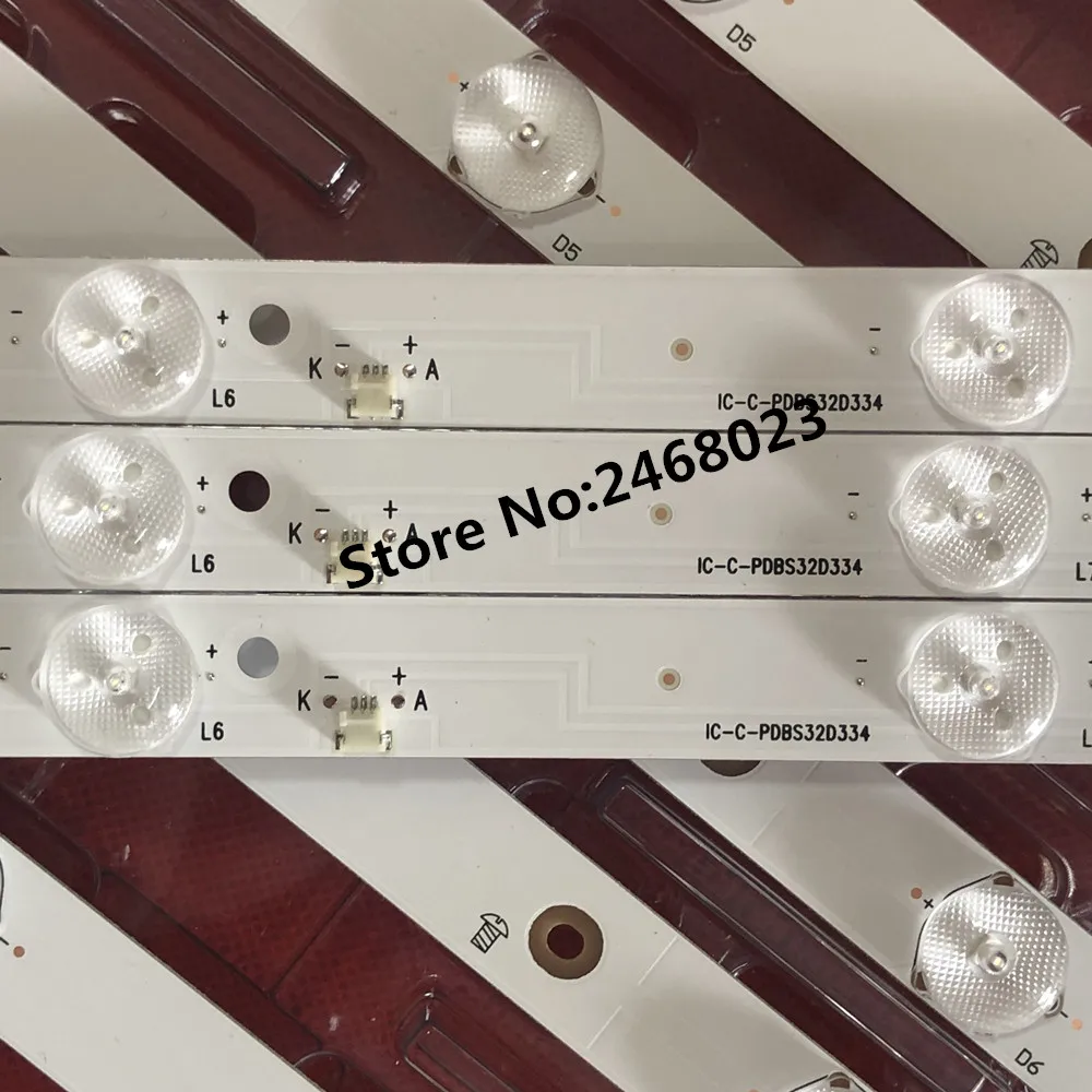 Комплект из 3 предметов TCL L32W3212 32 дюймов светодиодная подсветка ZDJK315D08-ZC14F-04 303JK315034