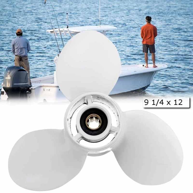 Подвесной Пропеллер для судового двигателя 3-Bladed Rotary Paddle 683-45941-00-El 9 1/4X12 Yamaha 9-15Hp