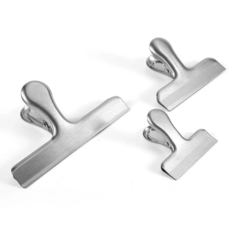 

New Seal Pour Food Storage Bag Clip Snack Sealing Clip Keeping Fresh Sealer Clamp Plastic Helper Food Saver Travel Kitchen Tools