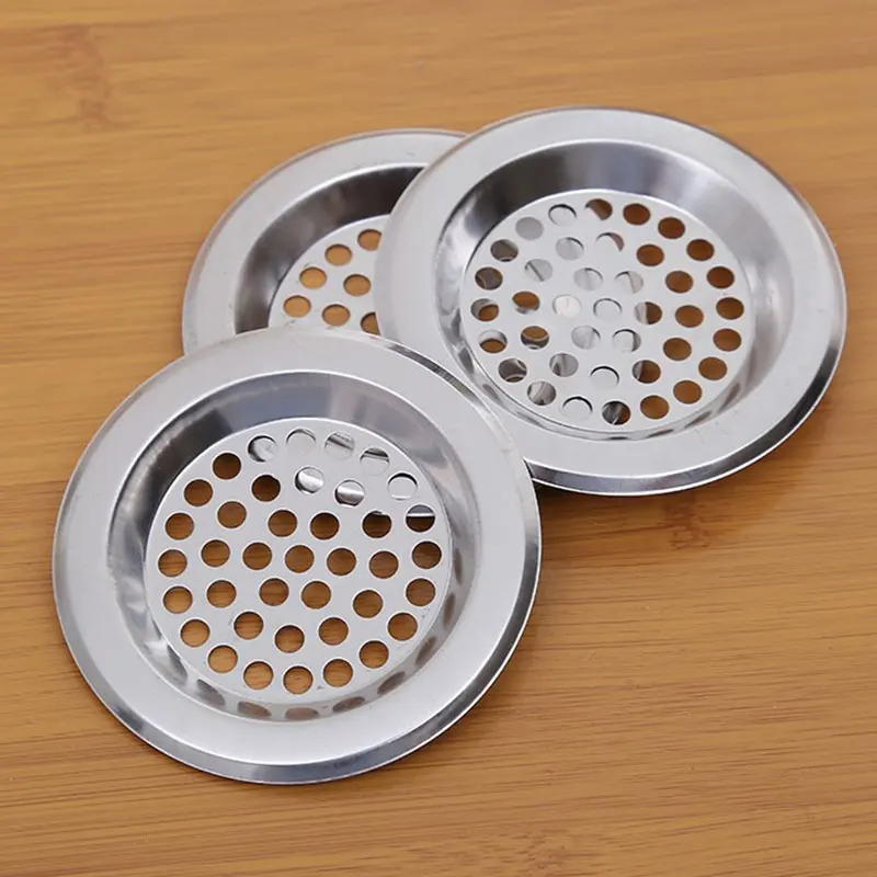 

Пробка для слива раковины ситечко для слива раковины в ванной комнате, фильтр для раковины из нержавеющей стали, кухонный ситечко для улавл...