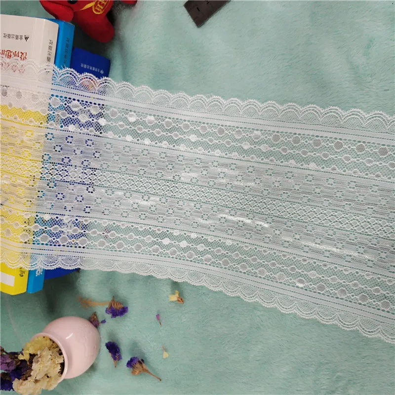 TD2215 17 5 см фиолетовый со шнуровкой из кружева аксессуары Diy ручной работы с