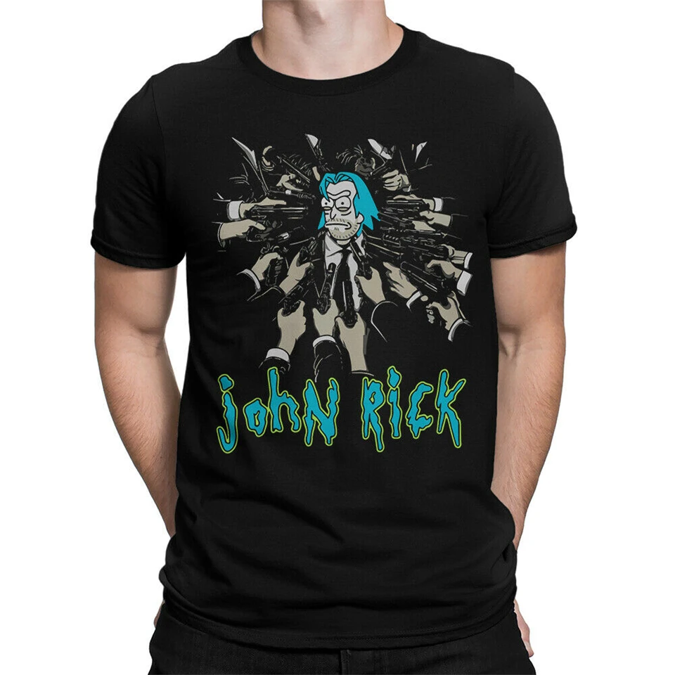 Забавная футболка John Rick Keanu Reeves x Sanchez летняя стильная повседневная одежда|Мужские