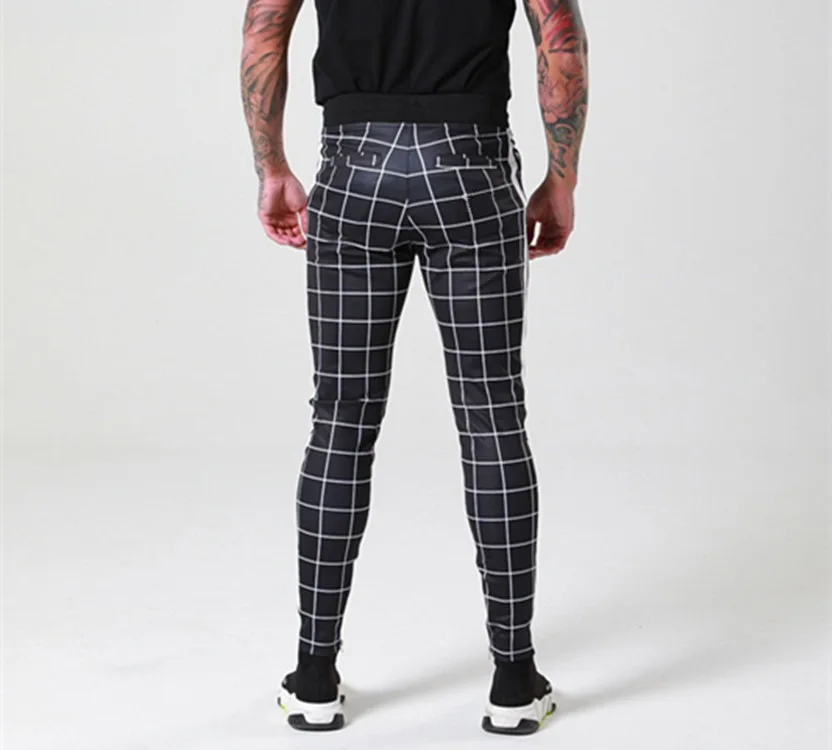 Новые модные уличные быстросохнущие брюки для мужчин обтягивающие спортивные
