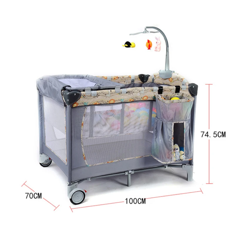Детский портативный манеж складная кровать для путешествий детей 0 36 мес.|Детские