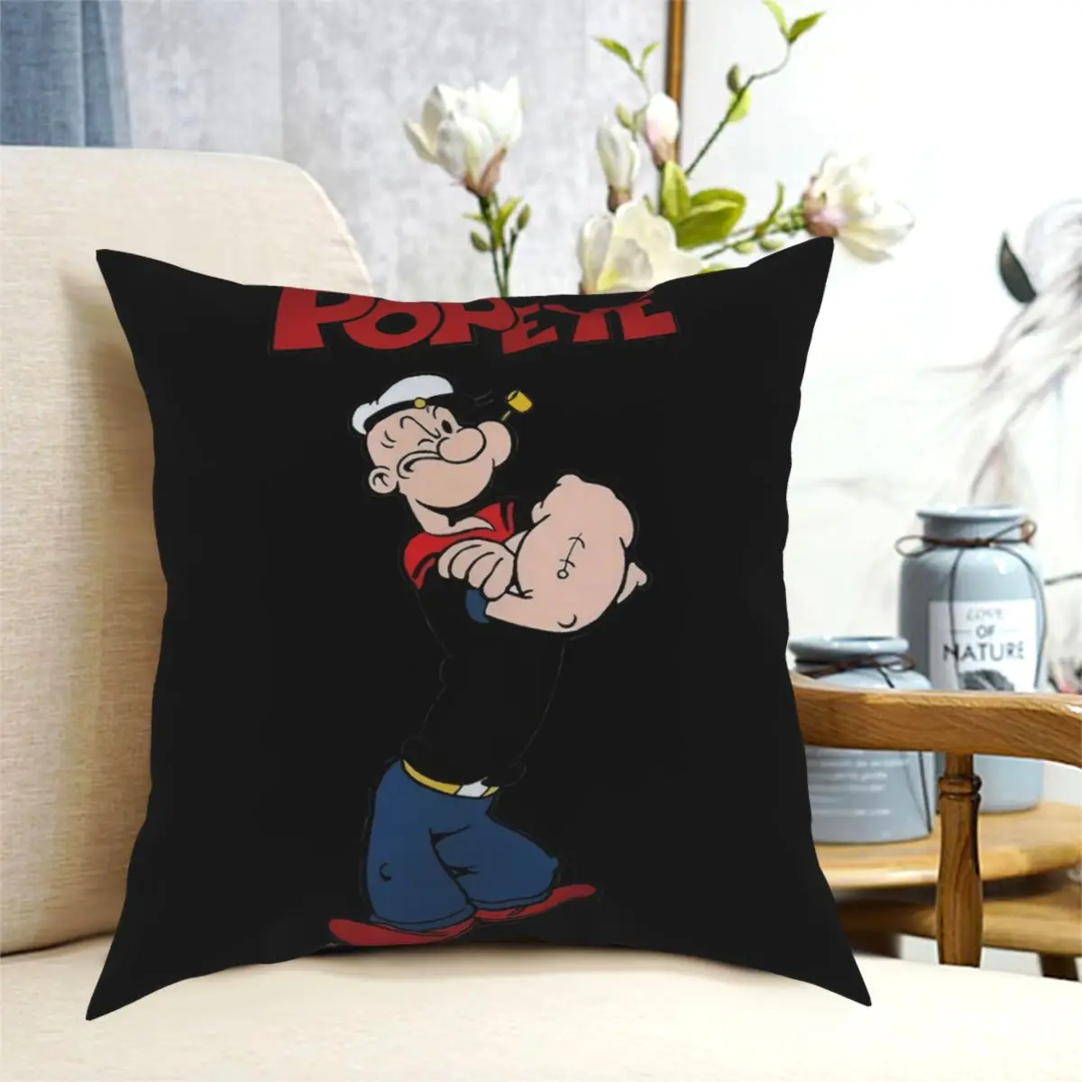 Матрос Popeye комиксов подарок с забавным рисунком сверху дизайн Для мужчин унисекс