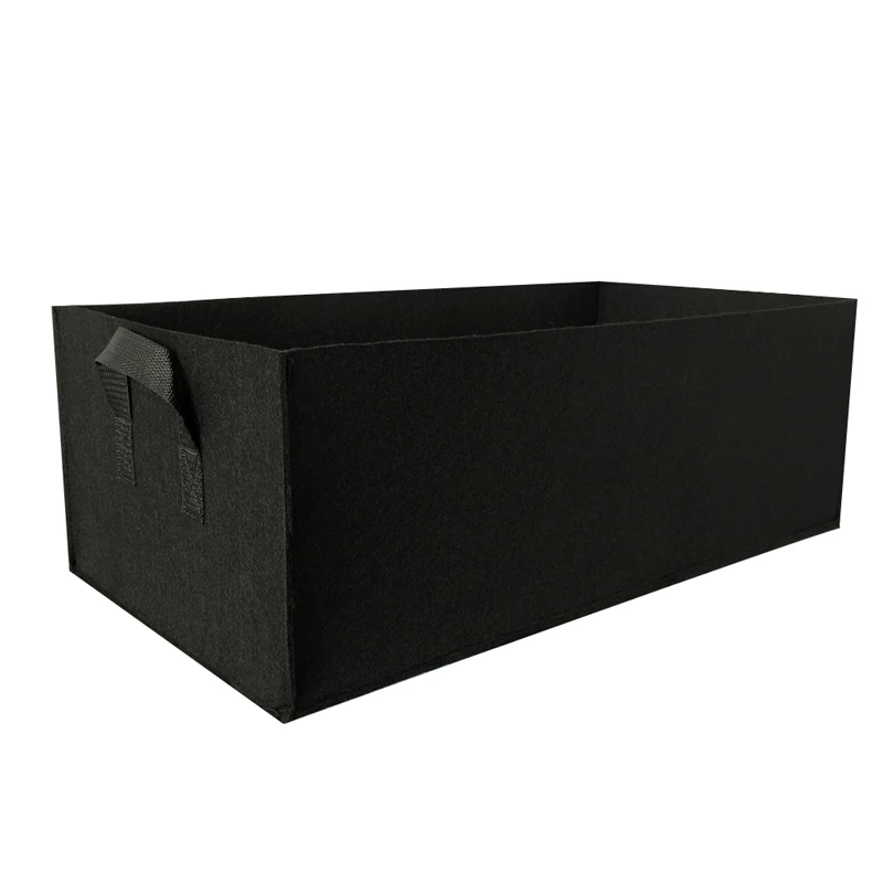 

Grow Bags Rectangle Felt Planting Bag Garden Planting Container Breathable Pot for Plants Nursery Pot for Ornamental vegetable