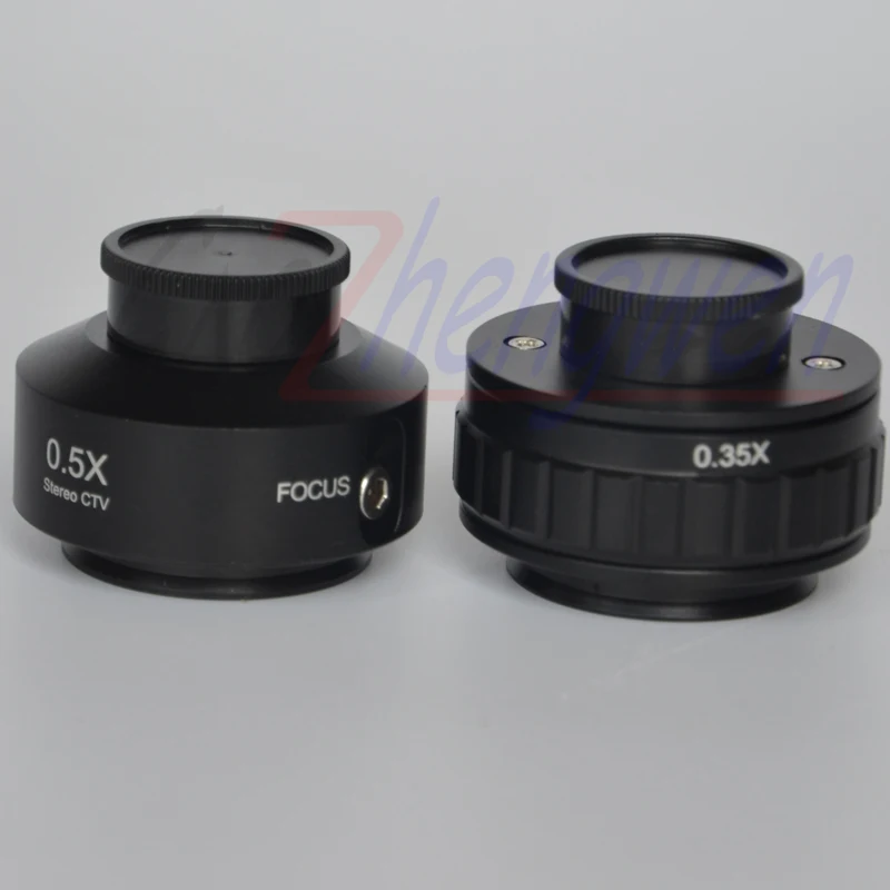 

FYSCOPE NEW ARRIVE 7X-90X Simul-Focal Trinocular Zoom Stereo Microscope Head + 0.5 C-MOUNT +2.0X lens