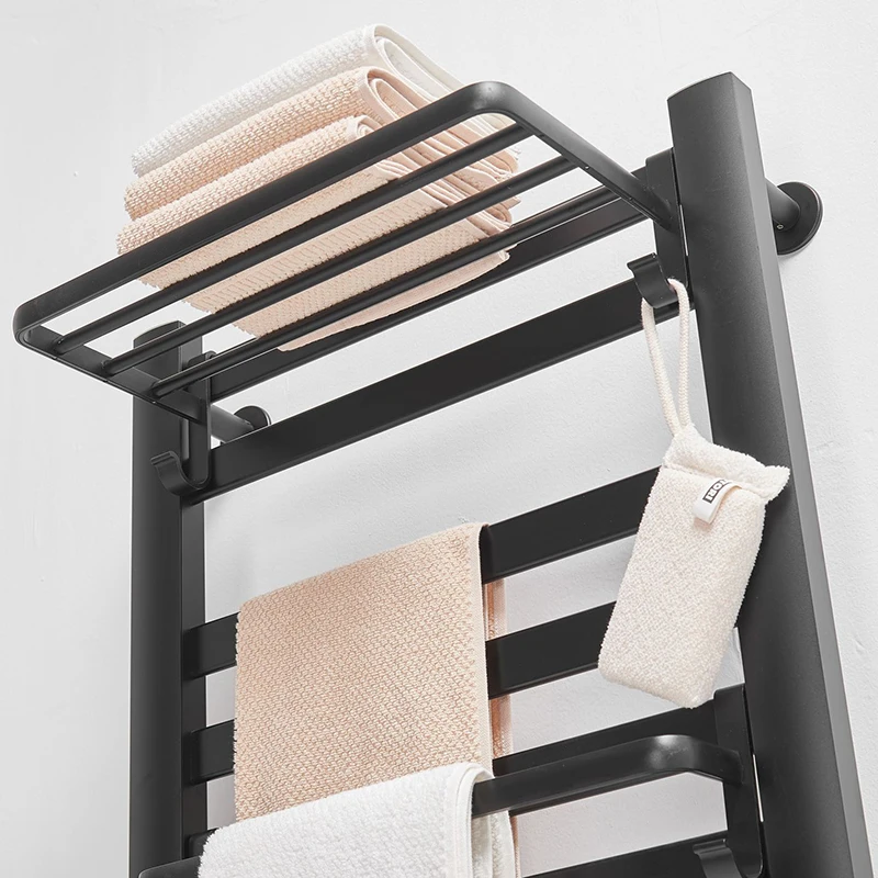bathroom accessories electric bath towel warmer heating towel shelf rack towel holder towel dryer heated towel rail for bathroom free global shipping