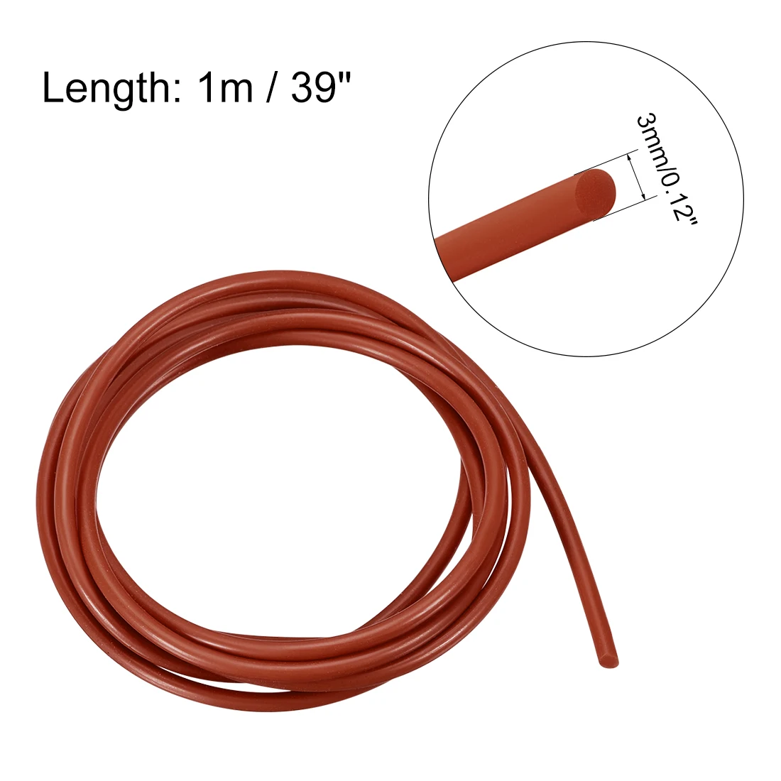 

uxcell Silicone Bending Insert Strip 3MM