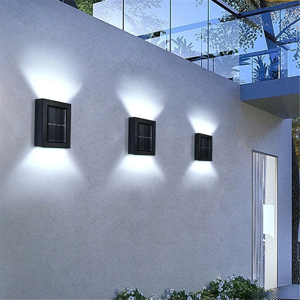 

Waterproof Solar Outdoor LED Wall Lamp House Shape Sunlight Street Light for Home Garden Yard Fence Lawn Decoration IP65