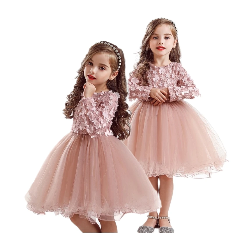 Новинка 2020 платье для девочек детская одежда на день рождения принцессы вечерние