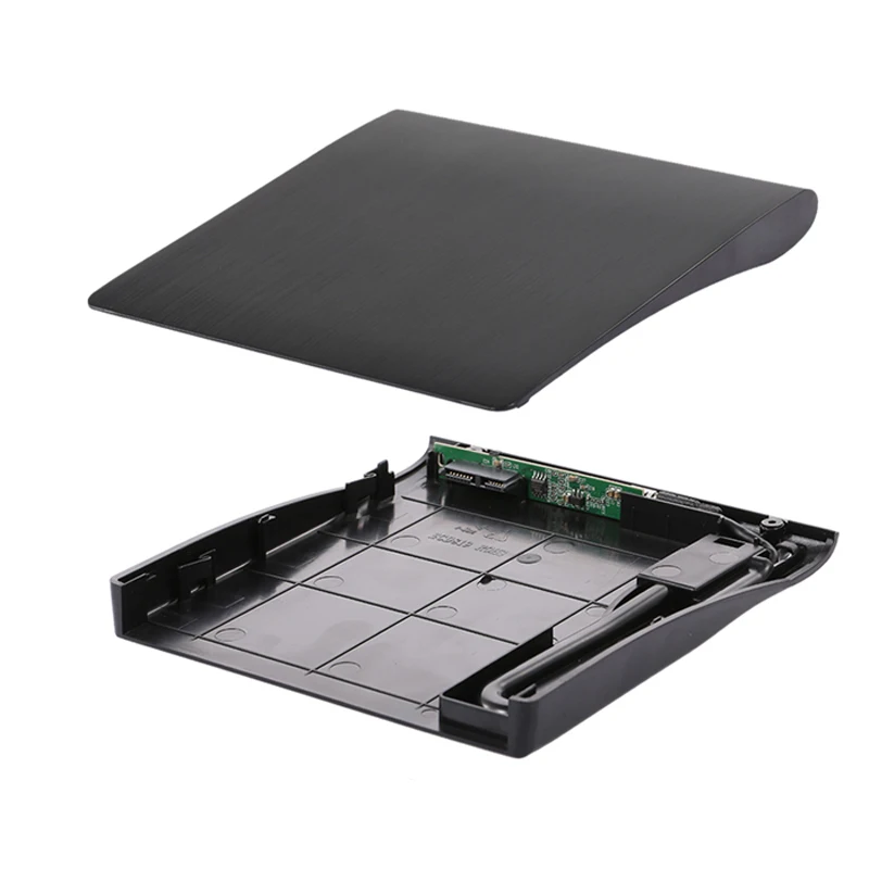 Внешний чехол 12 7 мм Type C + USB 3 0 для Blu-Ray DVD/CD-ROM ноутбука настольного ПК оптического