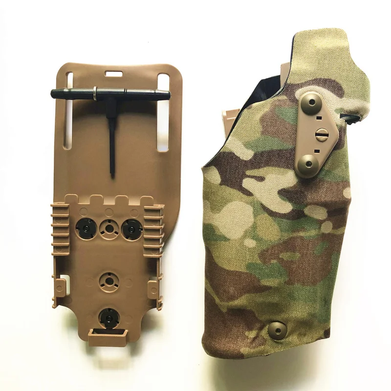 Тактический Пистолет Кобура TMC X300 светильник совместимый с G17/18 креплением QL