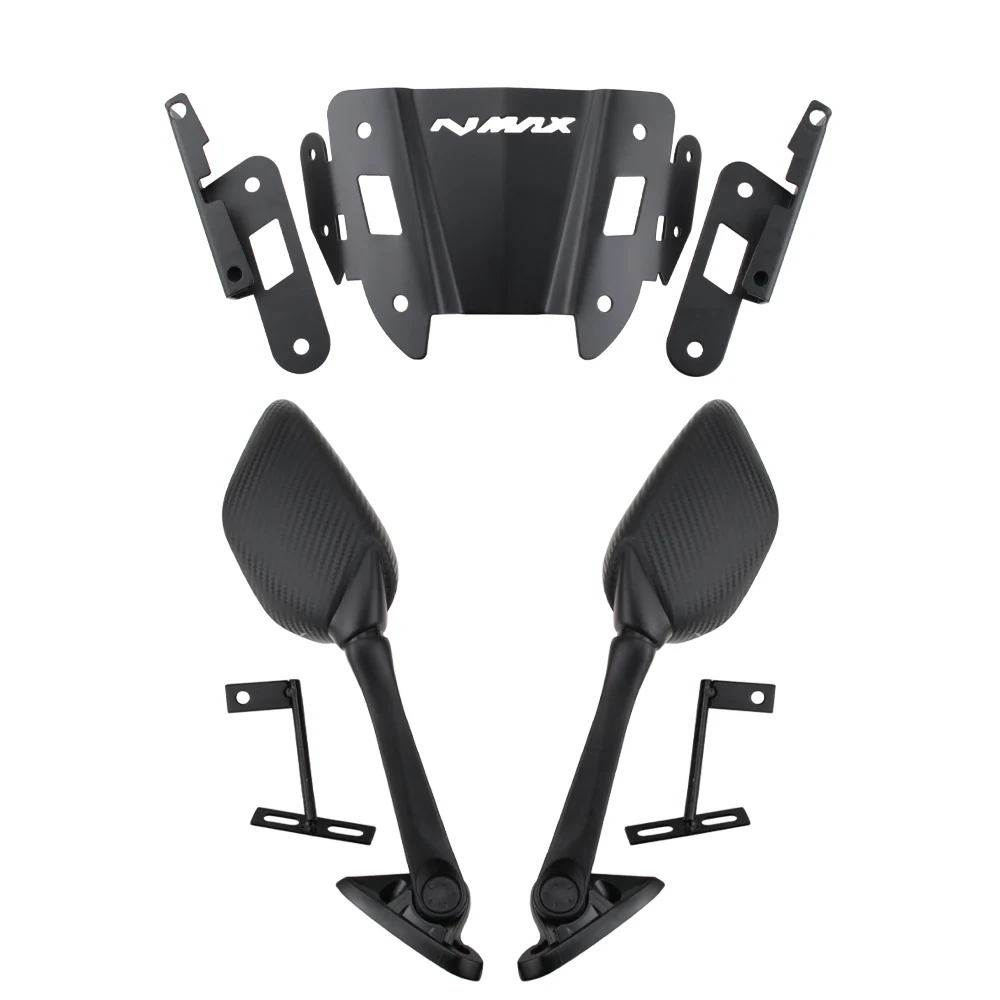 MTKRACING для N MAX Nmax 155 125 150 2015 2019 аксессуары мотоциклов задние боковые зеркала адаптер