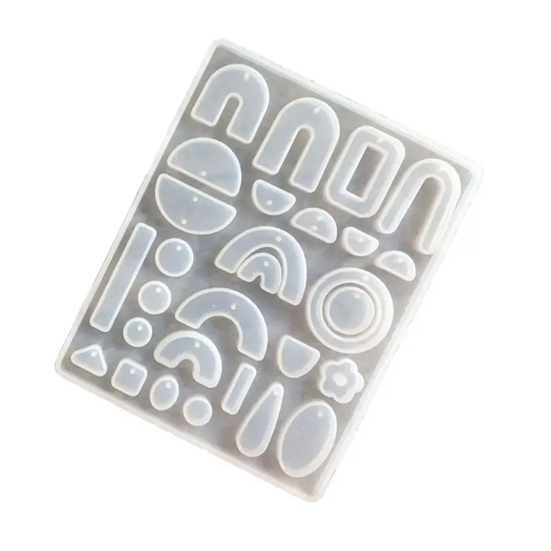 Серьги сделай сам полимерные формы богемный стиль висячие акриловые серьги