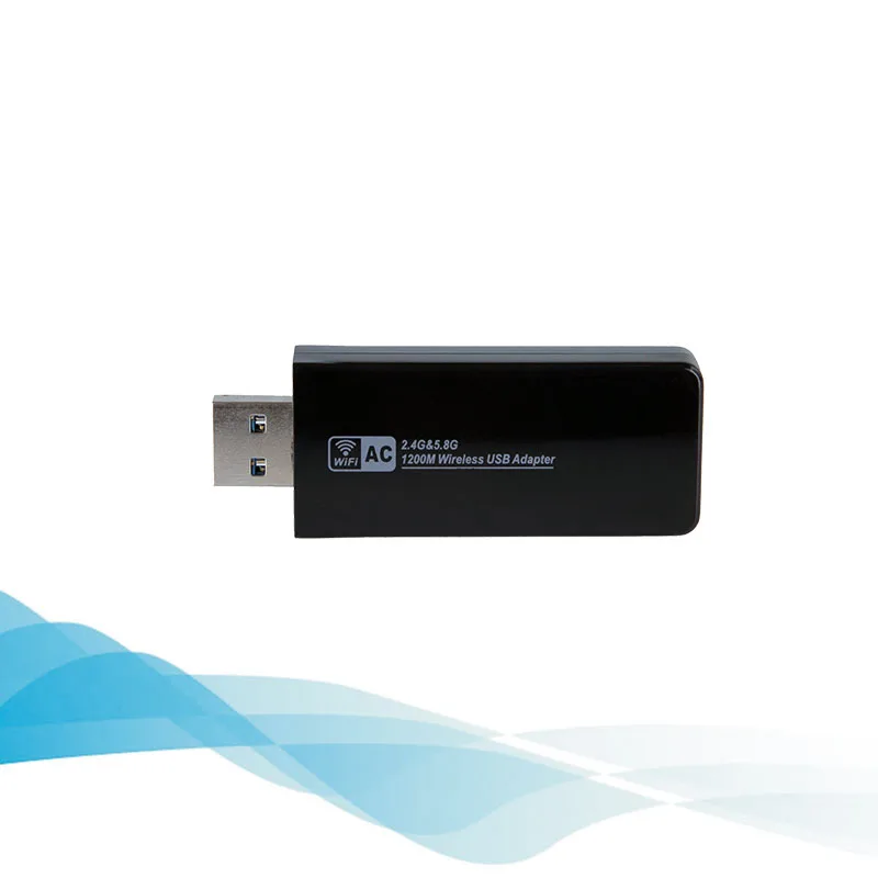 1200 Мбит/с USB беспроводной Wifi адаптер 2 4 ГГц 5 8 беспроводная сетевая карта