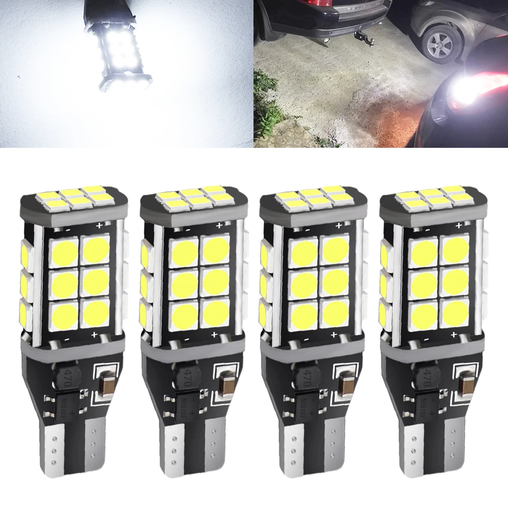 

Светодиодная лампа T15 Canbus 921 W16W, 4 светодиодный т., освещение для Audi A4 B8 B6 A3 8P RS5 A6 C5 C6 C7 A7 A8 Q5 Q7 S4 S5 S6 TT