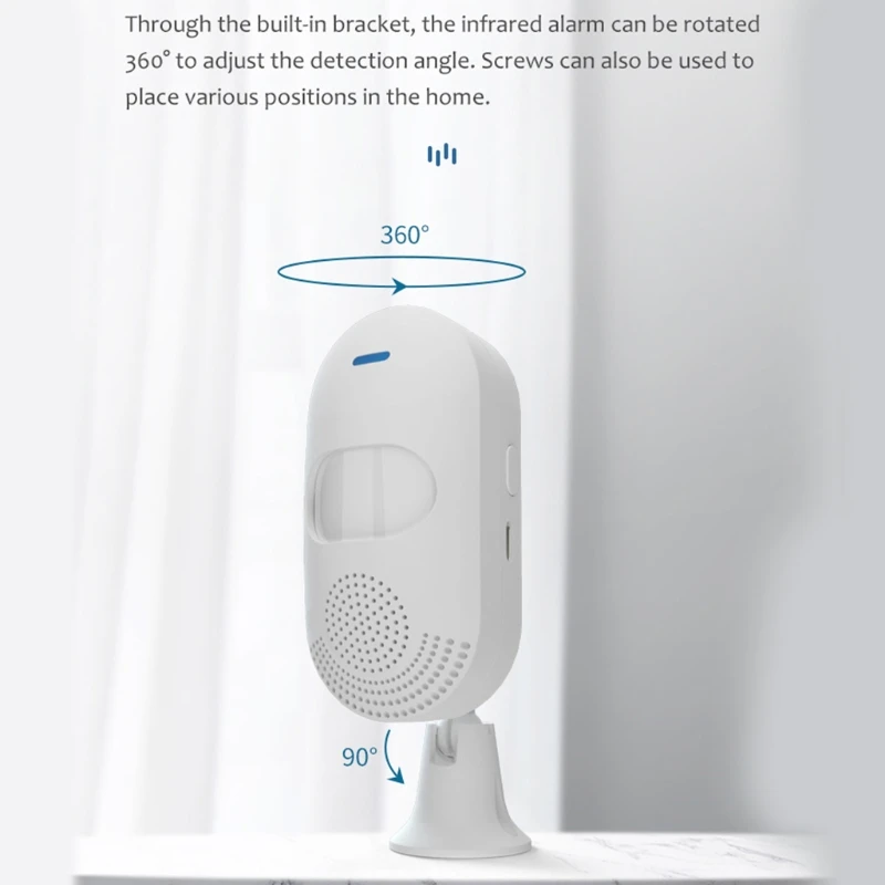 

WiFi Infrared Home Security Alarm System Wireless Smart Motion Sensor TUYA PIR Motion Detector Alert