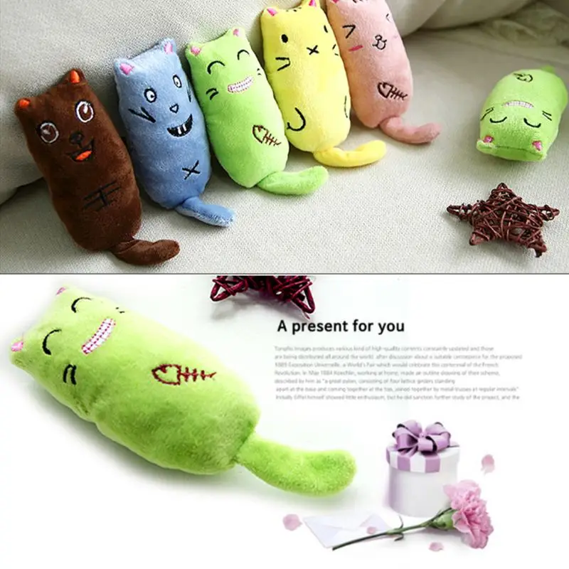 9 шт. креативный милый мультфильм Подушка царапина кошка Жевательная кошачья