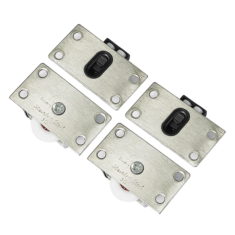 Направляющая для двери шкафа из нержавеющей стали 338 раздвижная дверь беззвучный