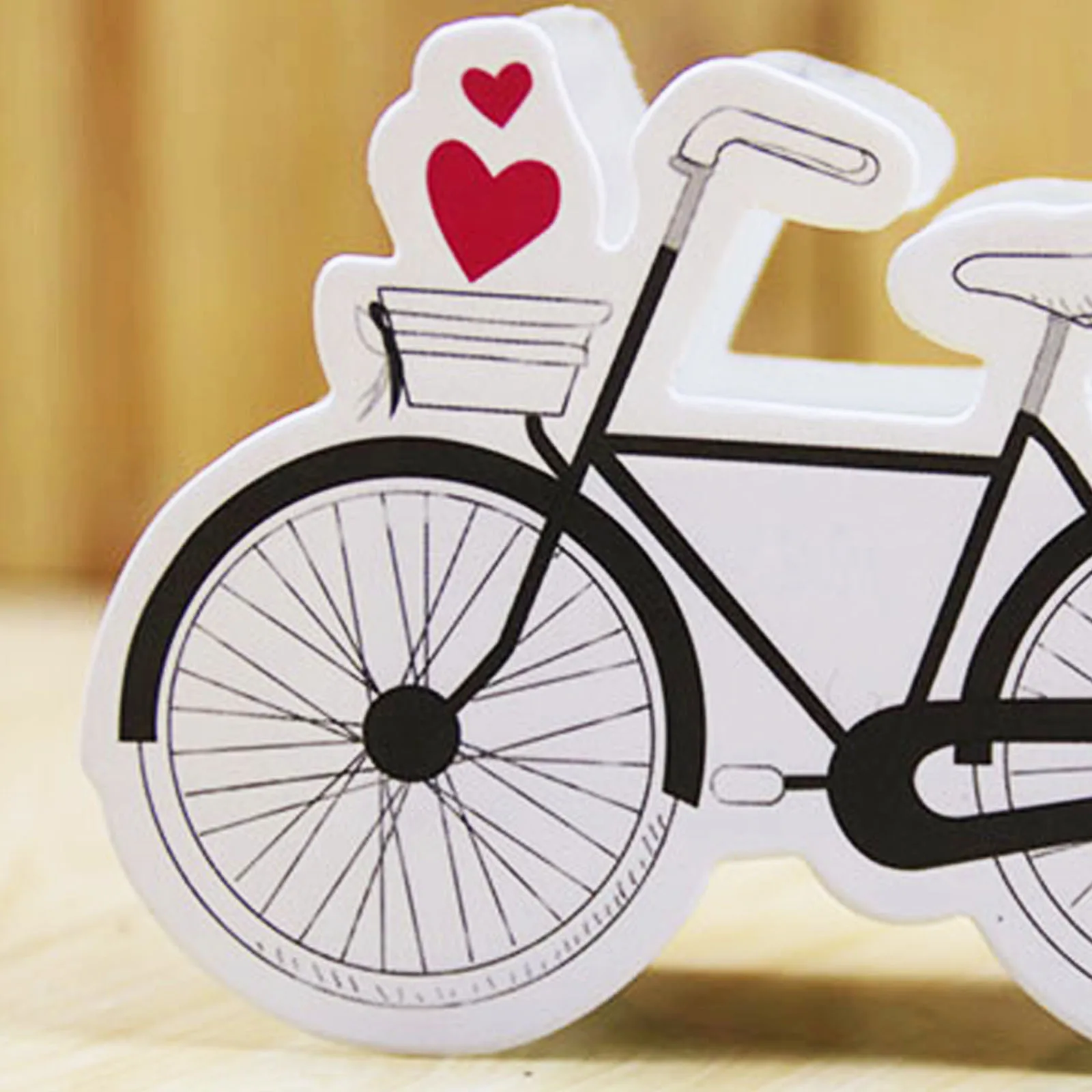 10 шт. крафт Бумага велосипеда конфетная коробка для DIY Baby Shower дня рождения свадьбы