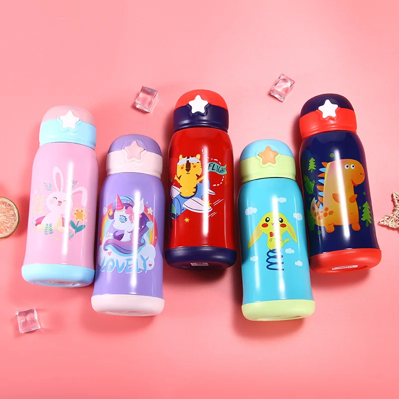 Вакуумная соломенная бутылка из нержавеющей стали 500 мл термосы для воды сумка