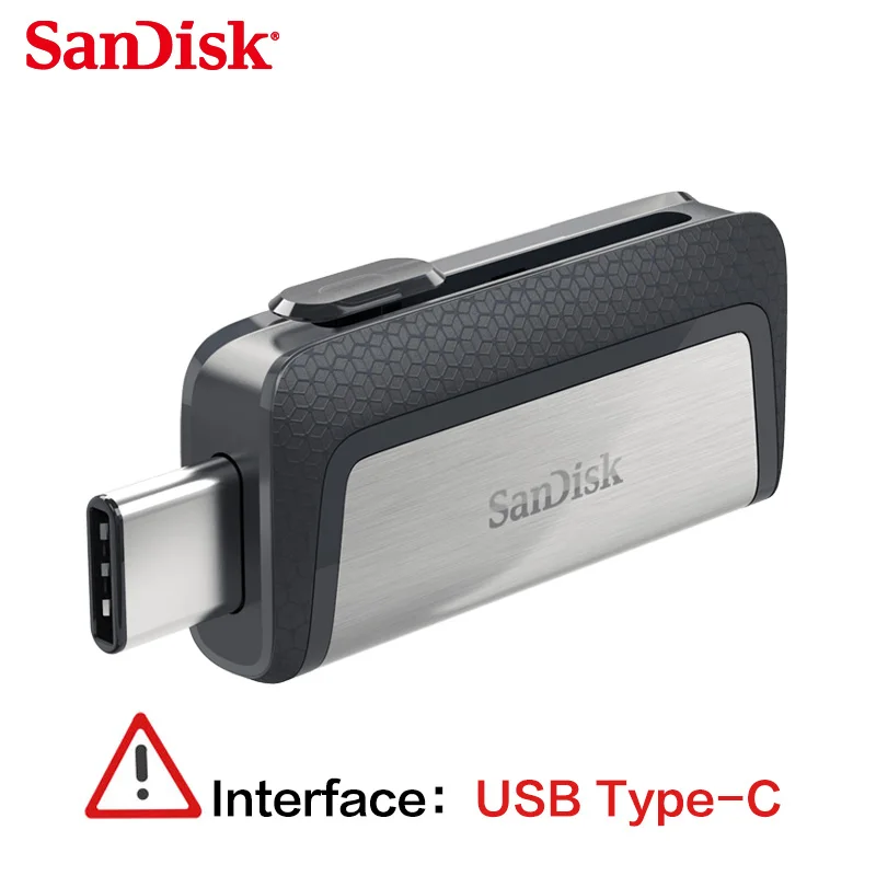 Оригинальный флэш накопитель SanDisk USB 3 1 типа c и Micro 0 OTG Многофункциональный