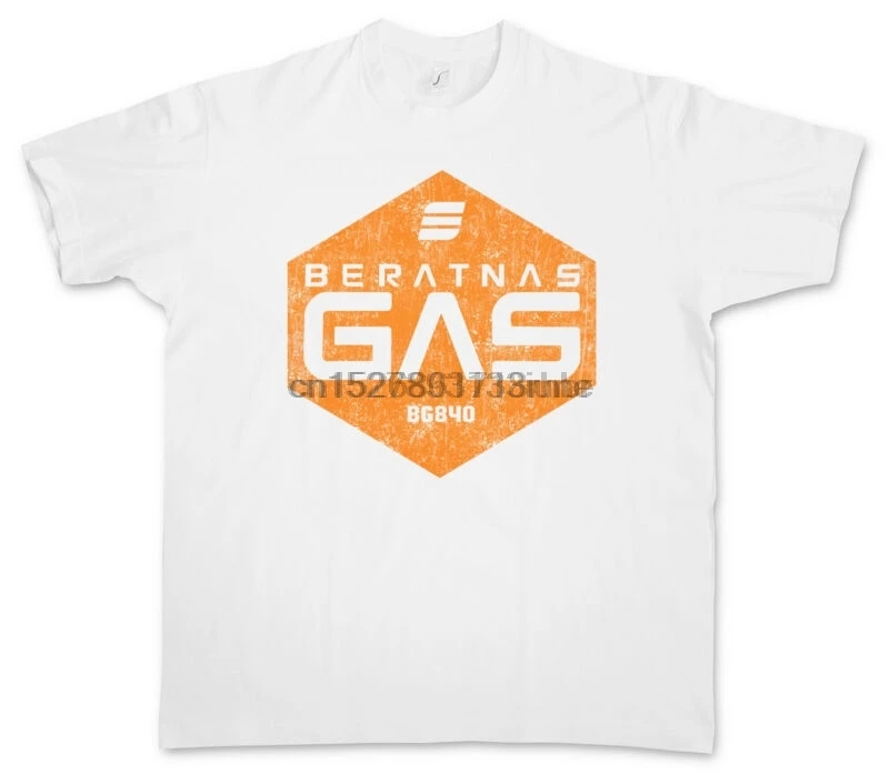Beratnas Gas футболка символ компании Знак Логотип Expanse предприятие|Мужские футболки| |