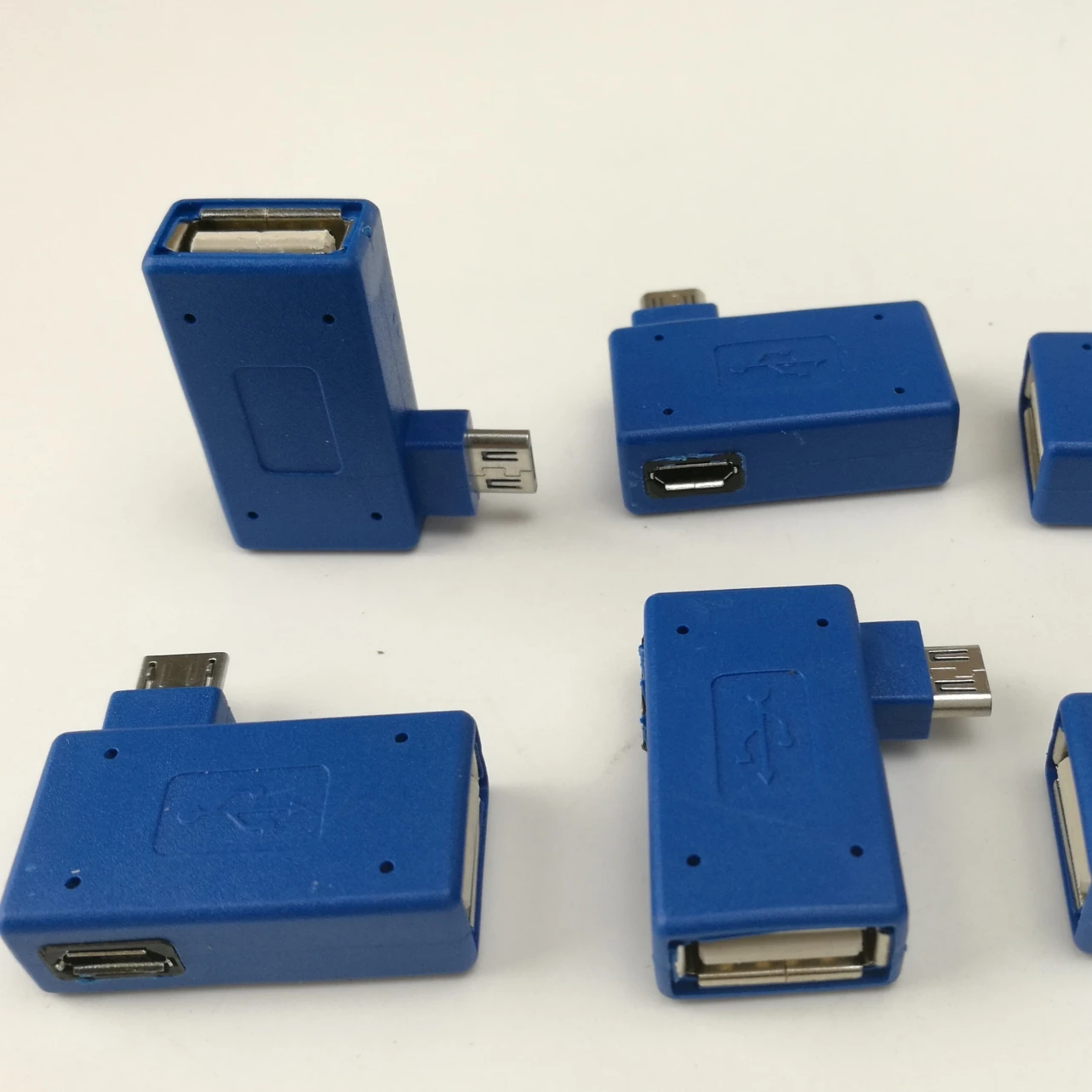 

500 шт./лот Micro USB 2,0 OTG хост-адаптер с USB Power Мобильный телефон планшет для Samsung Galaxy S3 I9300 S4 I9500 Note2 N7100