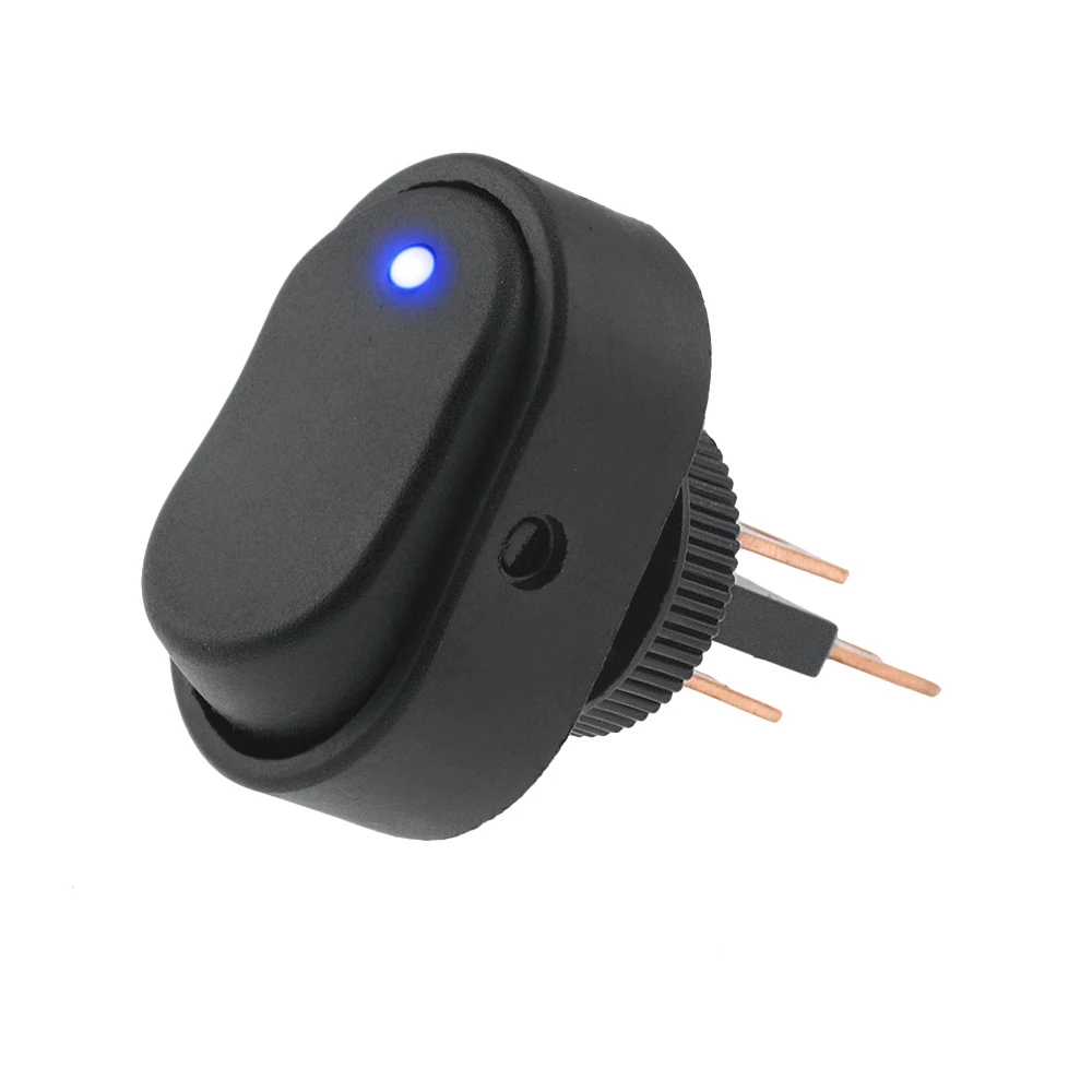 круглый кулисный переключатель вкл. переключатель клавишный 12v 16а (3с) on-off круглый красный с подсветкой. мини выключатель. переключатель kcd1-2. Asw-20d.