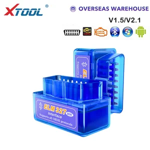 XTOOL 2019 Bluetooth V1.5/V2.1 PIC18F25K80 Mini Elm327 327 Obd2 Scanner OBD Car Diagnostic Tool Code Reader for Android Windows