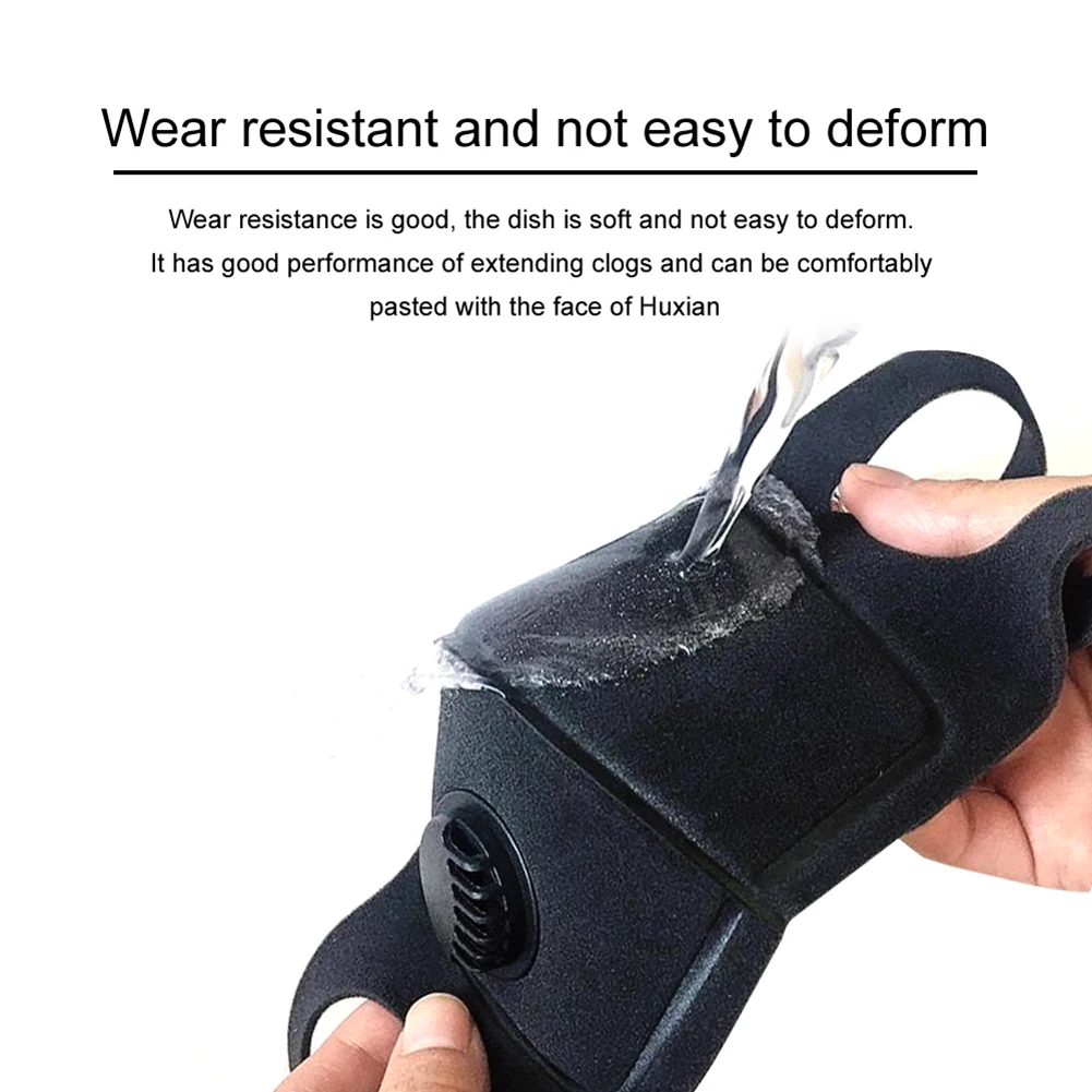 

Mouth Mask Dustproof Anti-fog Haze PM 2.5 Activated Carbon Reusable Face Mouth Mask Cover Respirator for Men Women Unisex Black