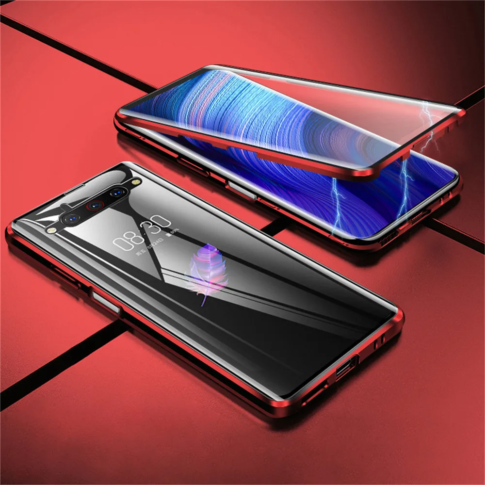 Алюминий металлический бампер и уровнем твердости 9H закаленное Стекло магнит